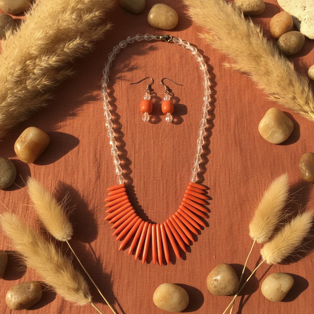 Boho flat lay