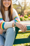 Frogger Bracelet on Teen Model