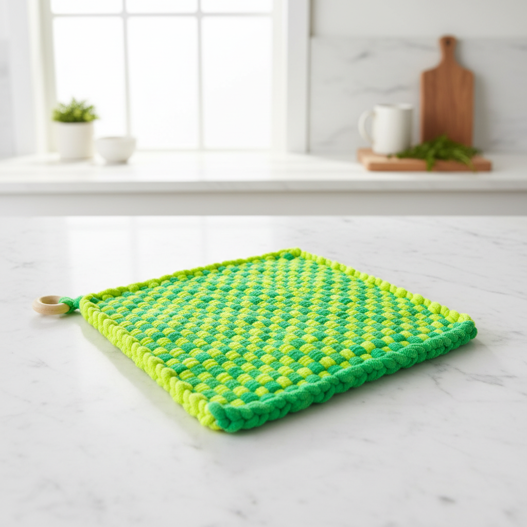 Green Pot Holder