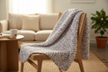 Hand-Crocheted Lap Blanket - Lifestyle 1