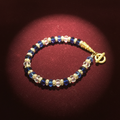 Luxurious background bracelet