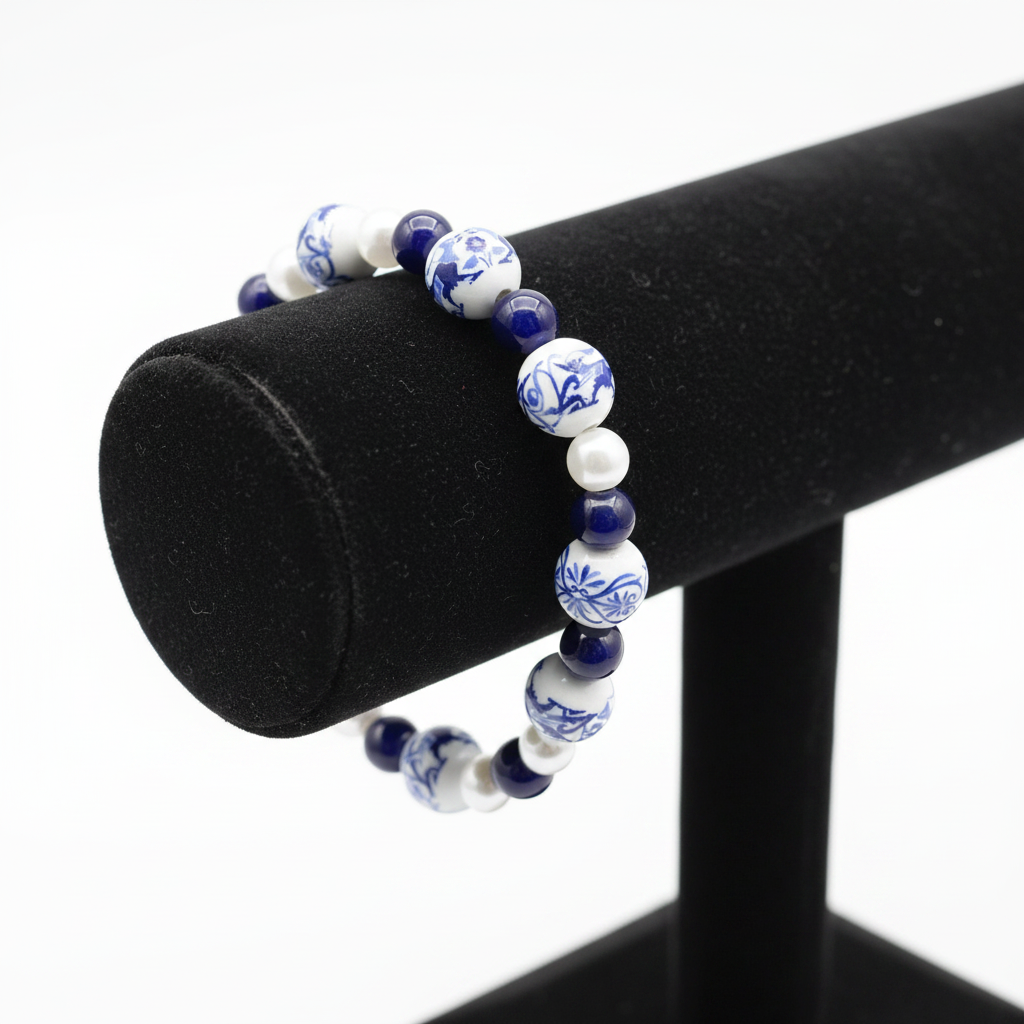 Oriental Ceramic Bracelet – Single Display